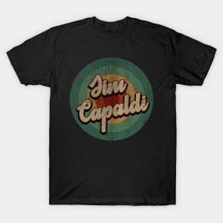 Circle Retro Vintage Jim Capaldi T-Shirt